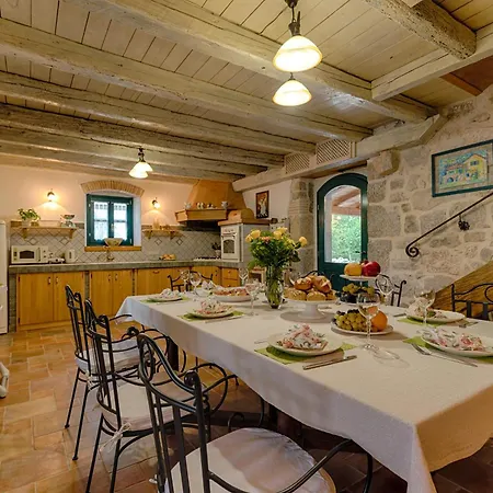 Stone With Pool, Large Yard, Sea View, Complete Privacy - By Traveler Tourist Agency Krk - Id 2216