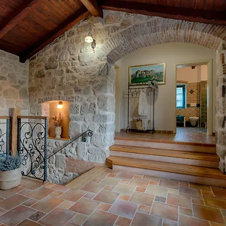 Villa Stone With Pool, Large Yard, Sea View, Complete Privacy - By Traveler Tourist Agency Krk - Id 2216