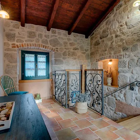 Stone With Pool, Large Yard, Sea View, Complete Privacy - By Traveler Tourist Agency Krk - Id 2216 *