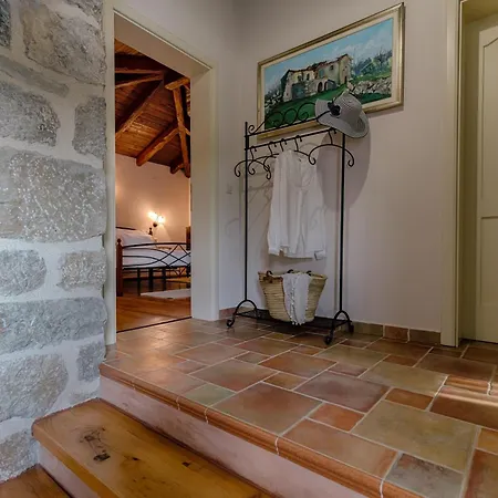 Stone With Pool, Large Yard, Sea View, Complete Privacy - By Traveler Tourist Agency Krk - Id 2216