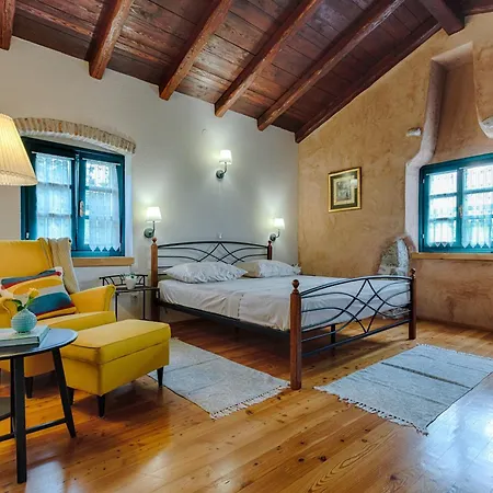 Stone With Pool, Large Yard, Sea View, Complete Privacy - By Traveler Tourist Agency Krk - Id 2216 Villa Strilčići